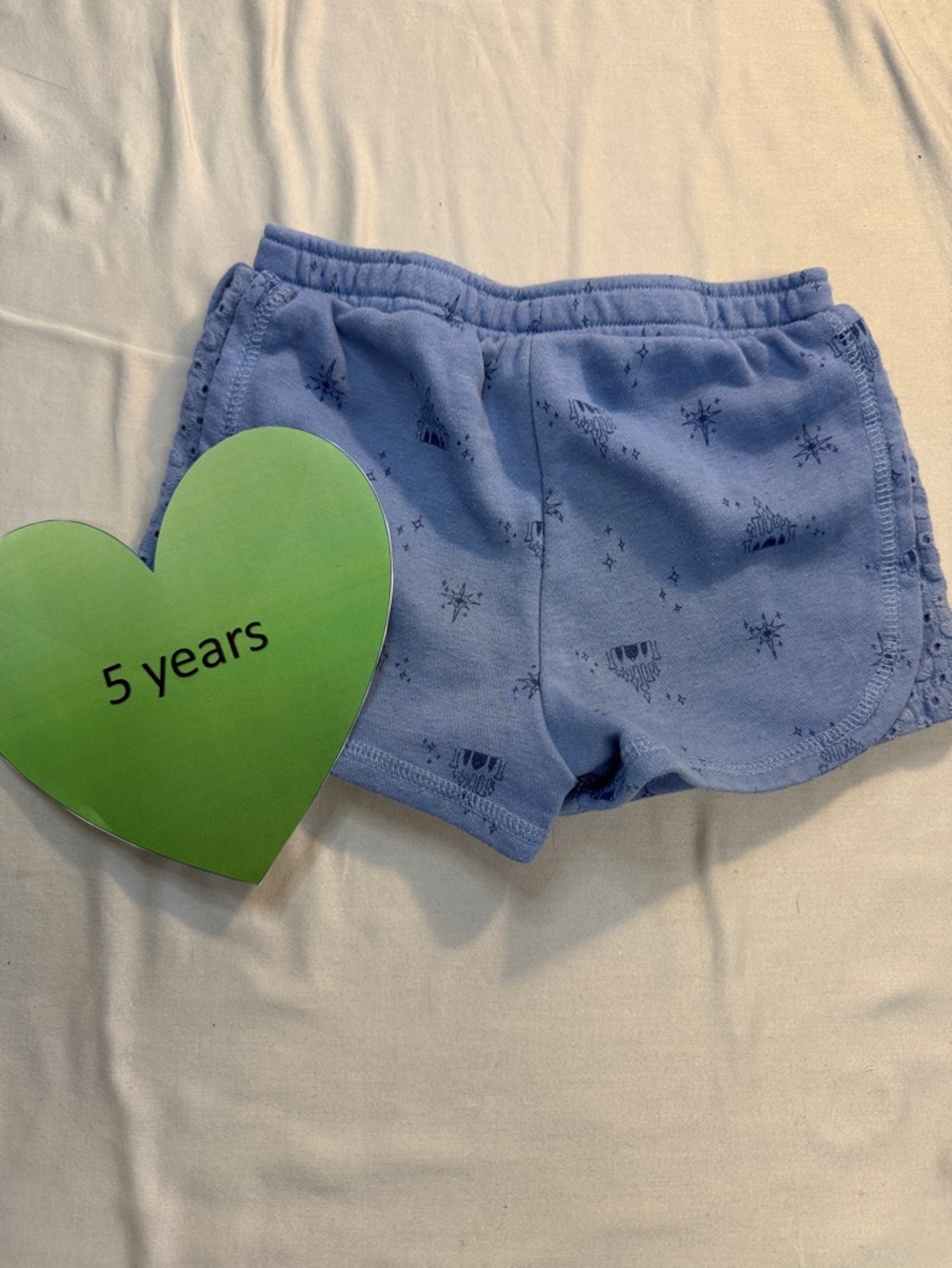 Disney - Princess - Blue Athletic Shorts